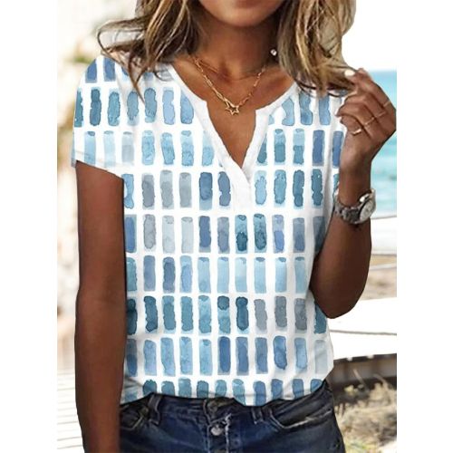 Ombre Casual Loose T-Shirt