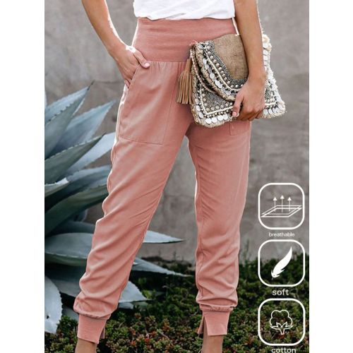 Casual Pocket Stitching Pants